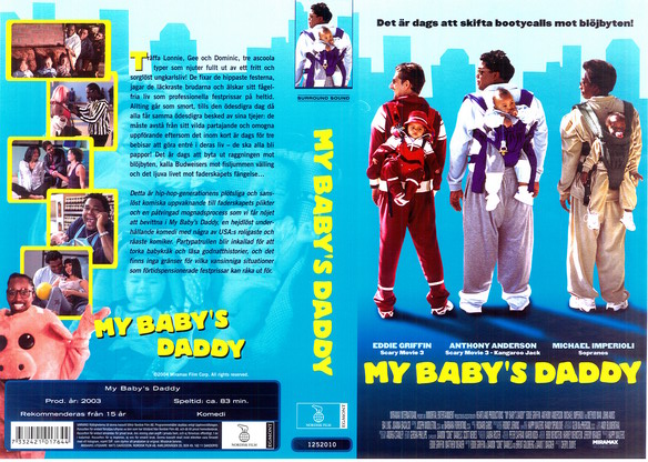 MY BABY'S DADDY  (Vhs-Omslag)