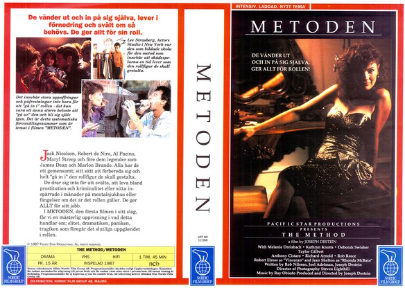 METODEN  (Vhs-Omslag)