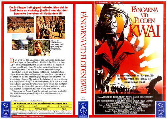 111321 FÅNGARNA VID FLODEN KWAI (VHS)