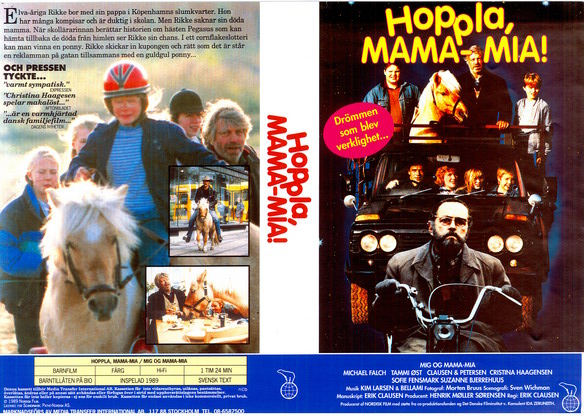 HOPPLA, MAMA-MIA  (Vhs-Omslag)