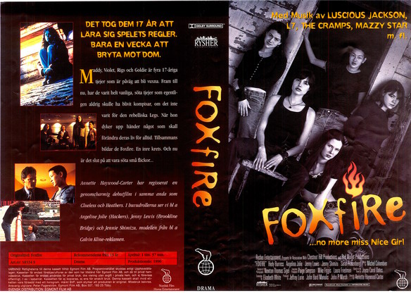 FOXFIRE (Vhs-Omslag)