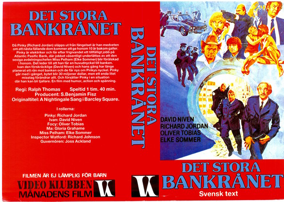 DET STORA BANKRÅNET (VHS)