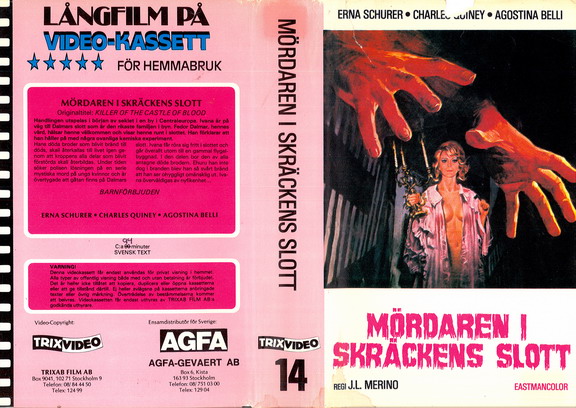 14 MÖRDAREN I SKRÄCKENS HUS (VHS)