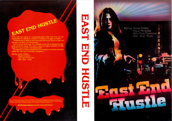 EAST END HUSTLE (vhs-omslag)