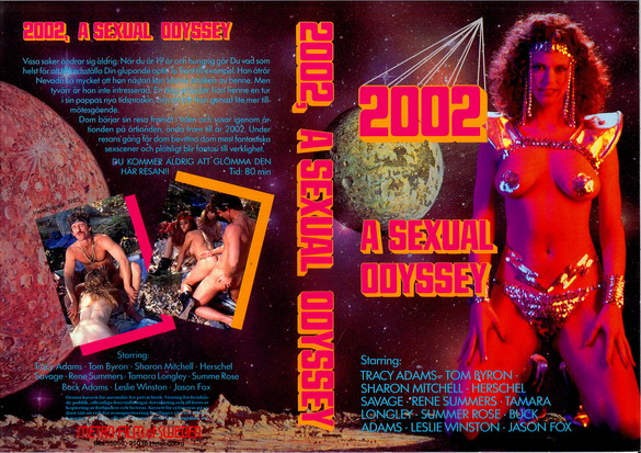 2002, A SPACE ODYSSEY (vhs-omslag)