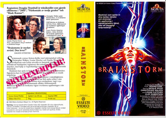 11706 BRAINSTORM (VHS)
