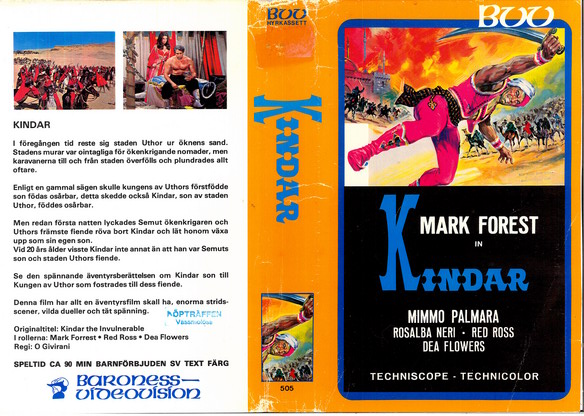0505 KINDAR (VHS)