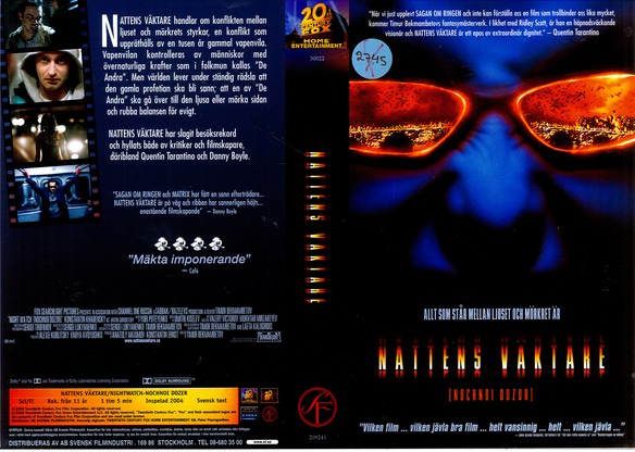 NATTENS VÄKTARE (VHS)