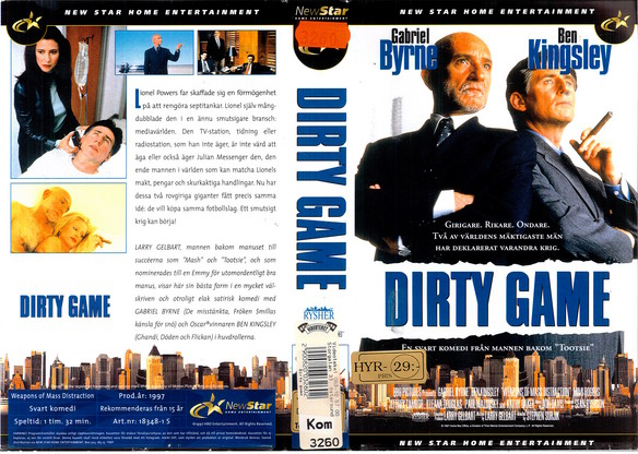 DIRTY GAME (VHS)