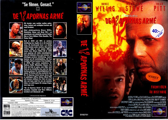 DE 12 APORNAS ARME (VHS)
