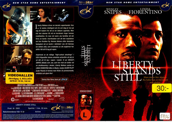 LIBERTY STANDS STILL (Vhs-Omslag)