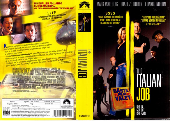 ITALIAN JOB (VHS)