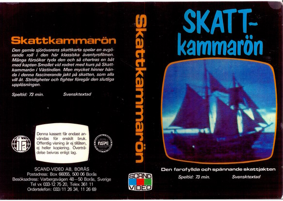 SKATTKAMMARÖN (VHS)