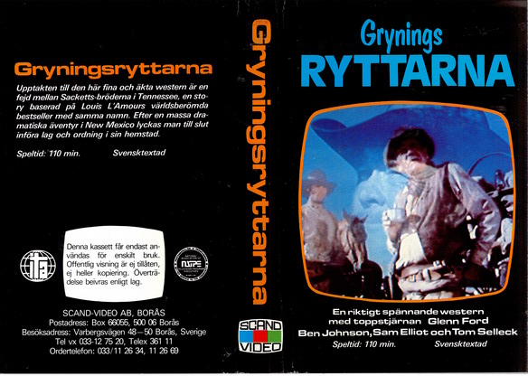 GRYNINGSRYTTARNA (VHS) SVART