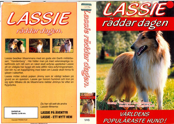 LASSIE RÄDDAR DAGEN (VHS)