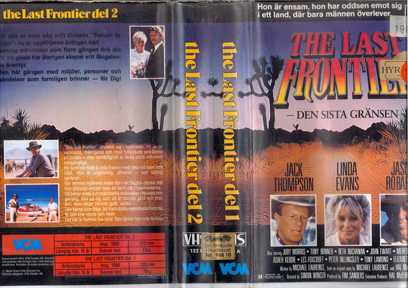 LAST FRONTIER DEL 1+2 (VHS)