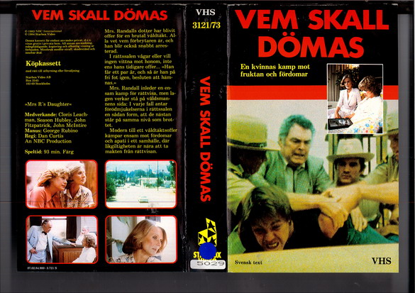 3121/73 VEM SKA DÖMAS (VHS)