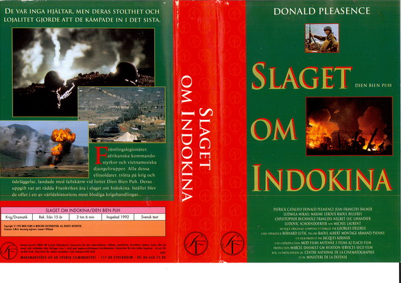 SLAGET OM INDOKINA (VHS)