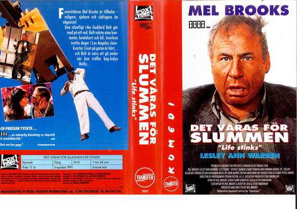 DET VÅRAS FÖR SLUMMEN (vhs-omslag)