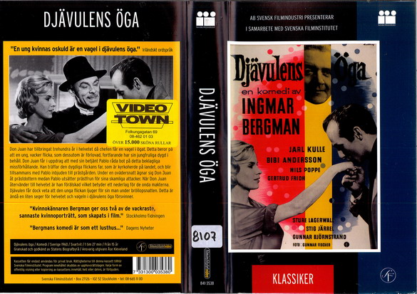 DJÄVULENS ÖGA (VHS)
