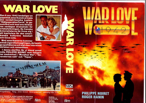 WAR LOVE(vhs-omslag)