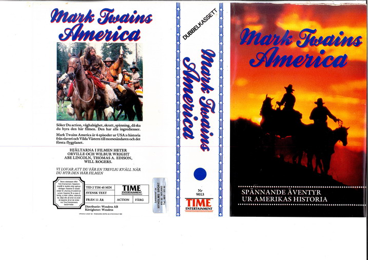 9013 MARK TWAINS AMERICA (VHS)