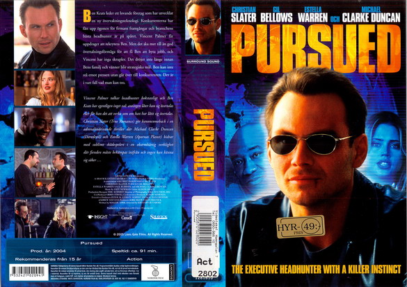 PURSUED (VHS)