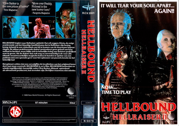 HELLRAISER 2 - HOL (VHS)