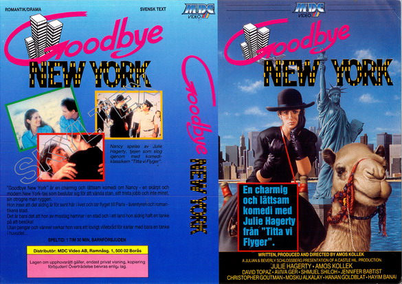 GOODBYE NEW YORK  (VHS)