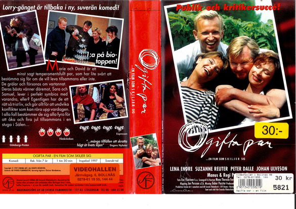 OGIFTA PAR (vhs-omslag)