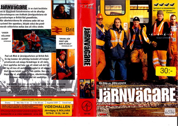 JÄRNVÄGARE (VHS)