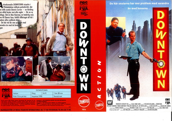 DOWNTOWN (vhs)
