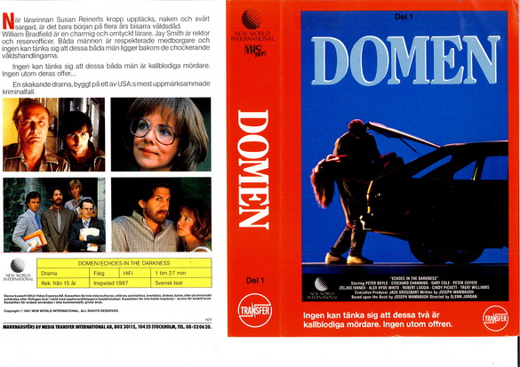 DOMEN DEL 1 (vhs-omslag)