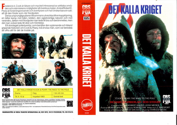 DET KALLA KRIGET (vhs-omslag)