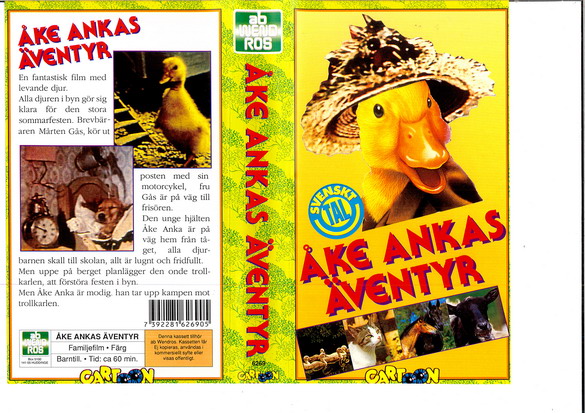 ÅKE ANKAS ÄVENTYR (VHS)