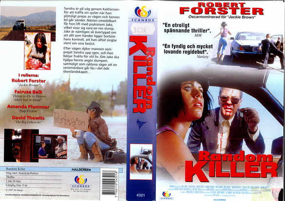 8432 RANDOM KILLER (VHS)