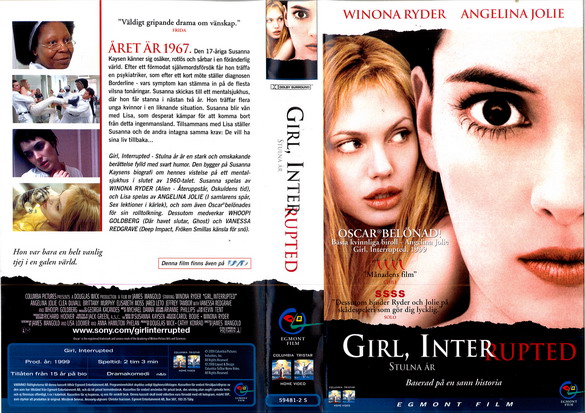 GIRL, INTERRUPTED (VHS)