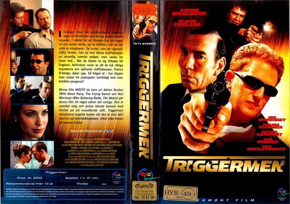 TRIGGERMEN (Vhs-Omslag)