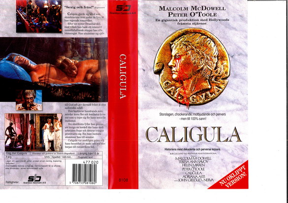CALIGULA (VHS)
