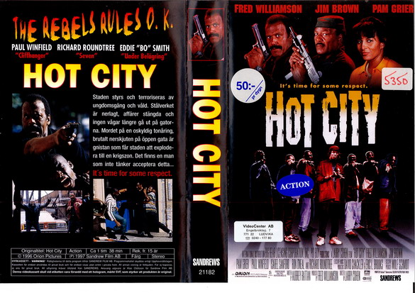 21182 HOT CITY (VHS)
