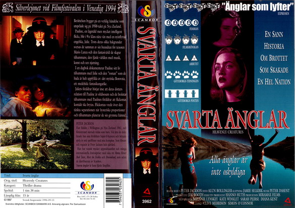 3962 SVARTA ÄNGLAR - tittkopia (VHS)