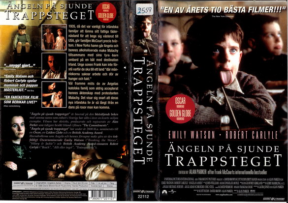 ÄNGELN PÅ SJUNDE TRAPSTEGET (VHS)