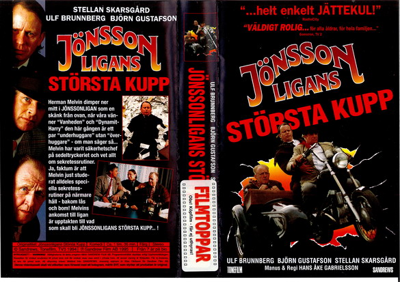 39232 JÖNSSONSLIGANS STÖRSTA KUPP (VHS)