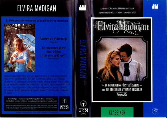 ELVIRA MADIGAN (VHS)