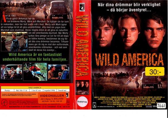 WILD AMERICA (VHS)