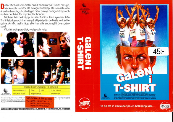 GALEN I T-SHIRT (vhs-omslag)