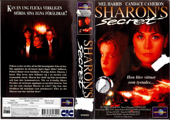 SHARON'S SECRET (vhs-omslag)