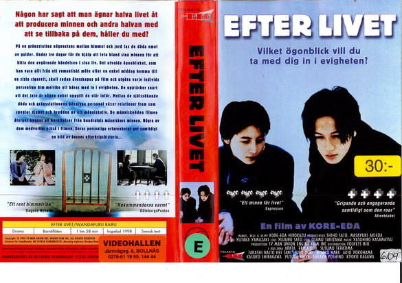 EFTER LIVET (VHS)