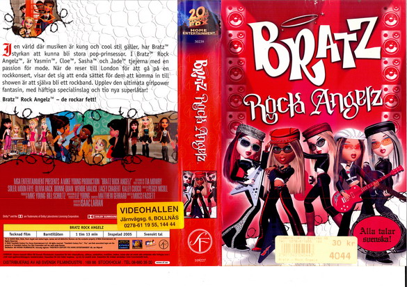 BRATZ - ROCK ANGELS (VHS)