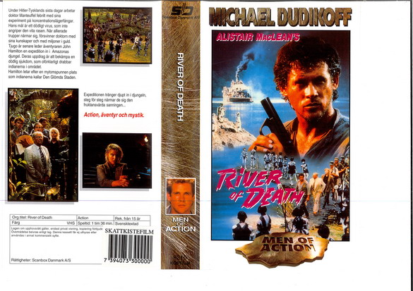 RIVER OF DEATH(vhs-omslag)